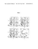 MOBILE TERMINAL AND METHOD OF DISPLAYING INFORMATION THEREIN diagram and image