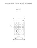 OBJECT MOVING METHOD AND ELECTRONIC DEVICE IMPLEMENTING THE SAME diagram and image