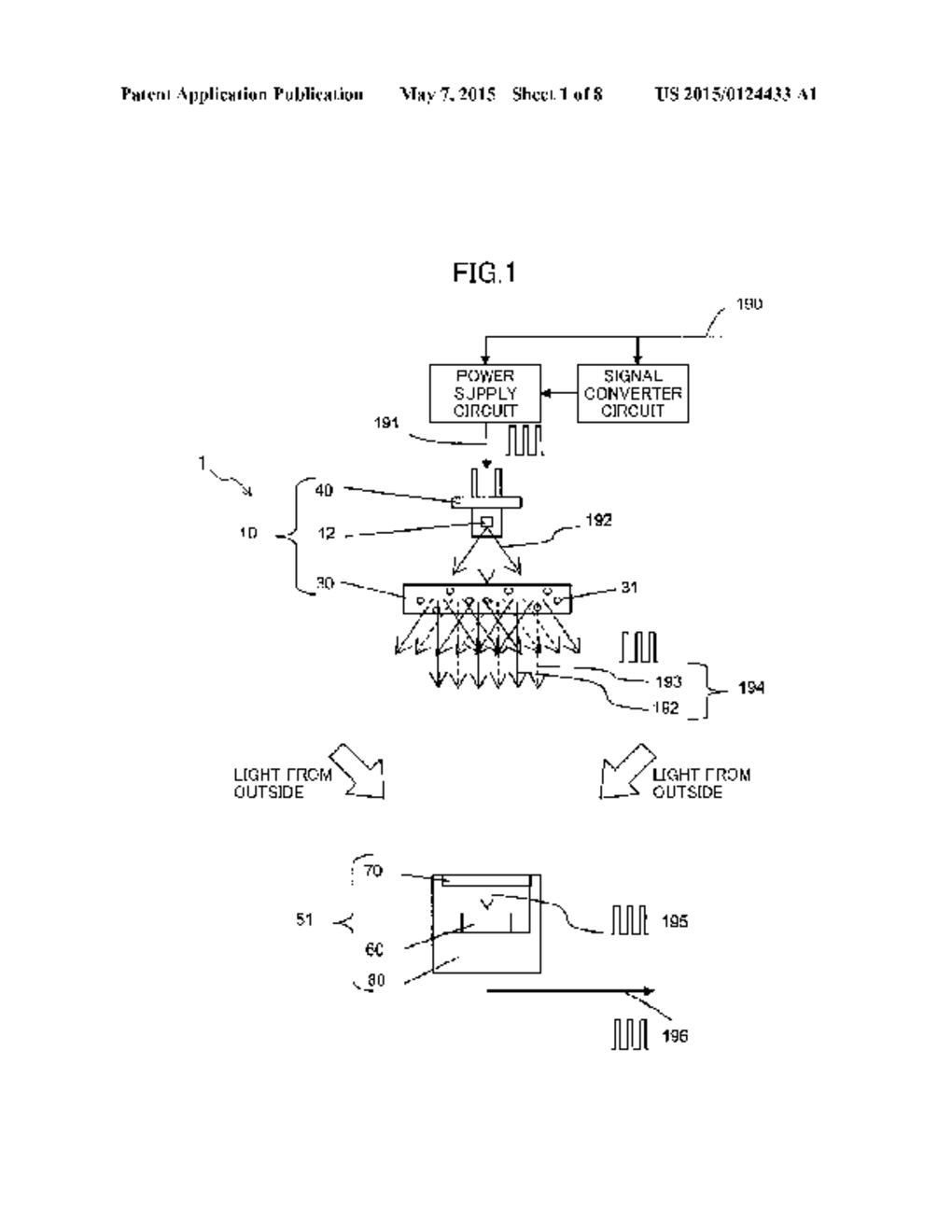 VISIBLE LIGHT COMMUNICATION SYSTEM - diagram, schematic, and image 02