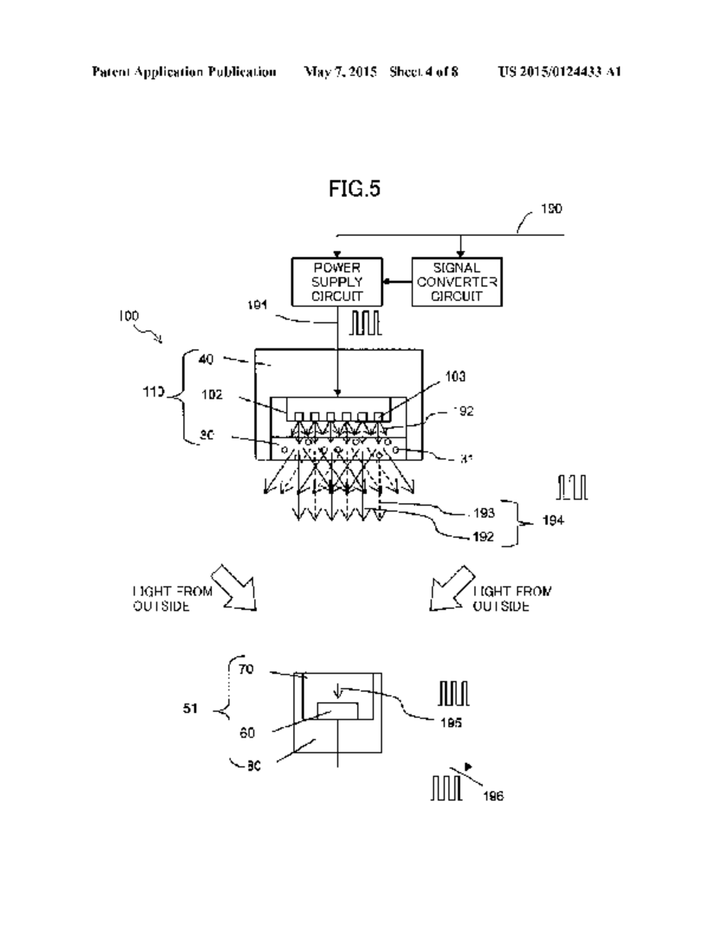 VISIBLE LIGHT COMMUNICATION SYSTEM - diagram, schematic, and image 05