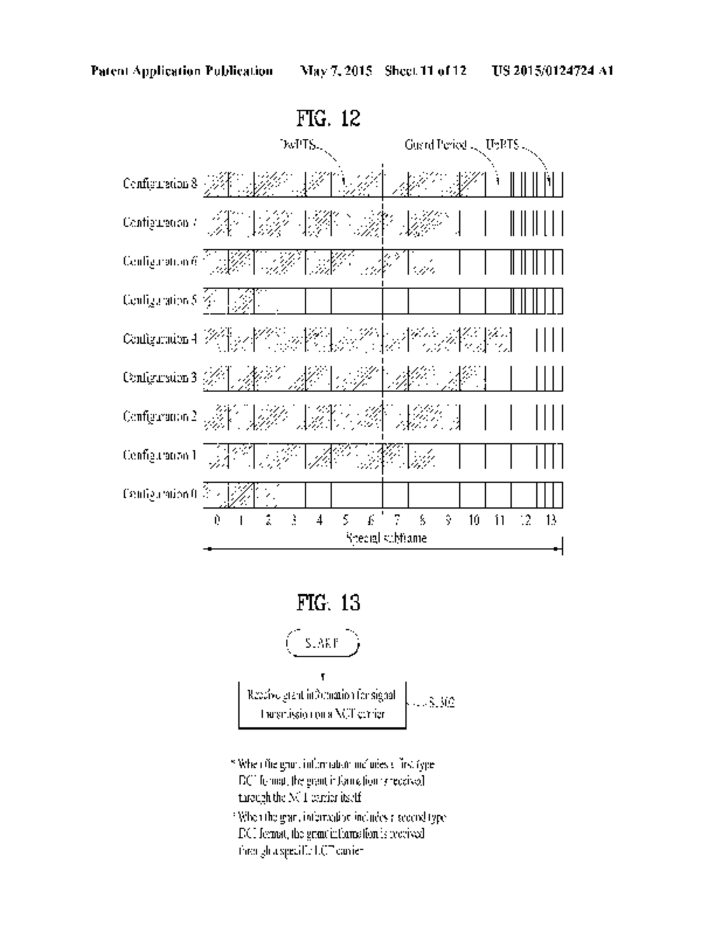 CONTROL SIGNAL TRANSCEIVING METHOD AND APPARATUS FOR SAME - diagram, schematic, and image 12