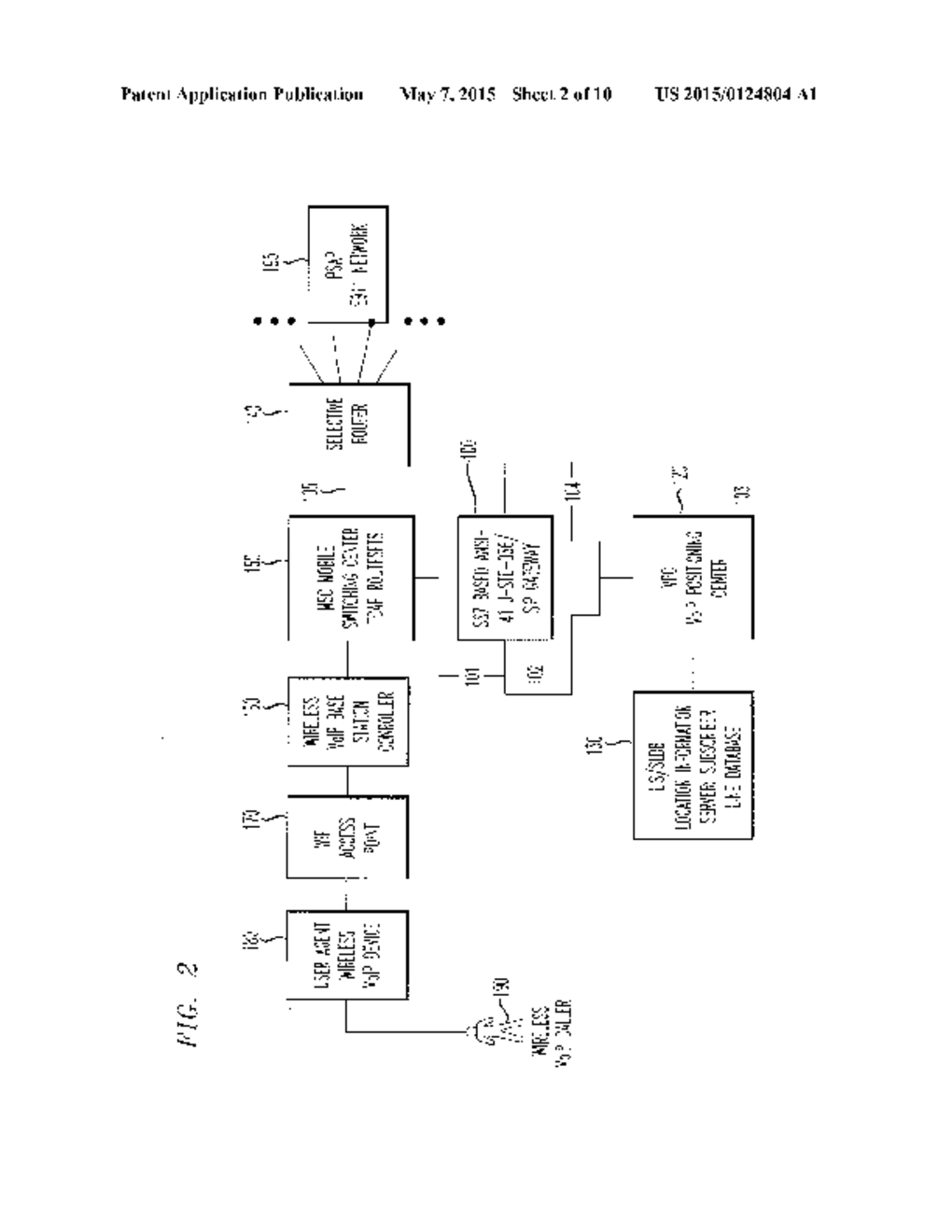 SS7 ISUP to SIP Based Call Signaling Conversion Gateway for Wireless VoIP     E911 - diagram, schematic, and image 03