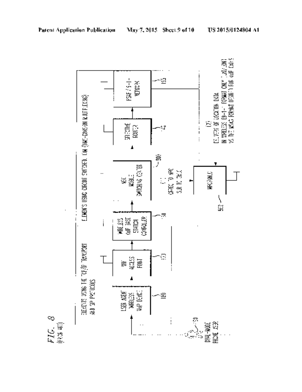 SS7 ISUP to SIP Based Call Signaling Conversion Gateway for Wireless VoIP     E911 - diagram, schematic, and image 10