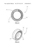 SPRING-ENERGIZED SEAL FOR HIGH TEMPERATURE SEALING OF POWER CABLE TO     CONNECTOR diagram and image