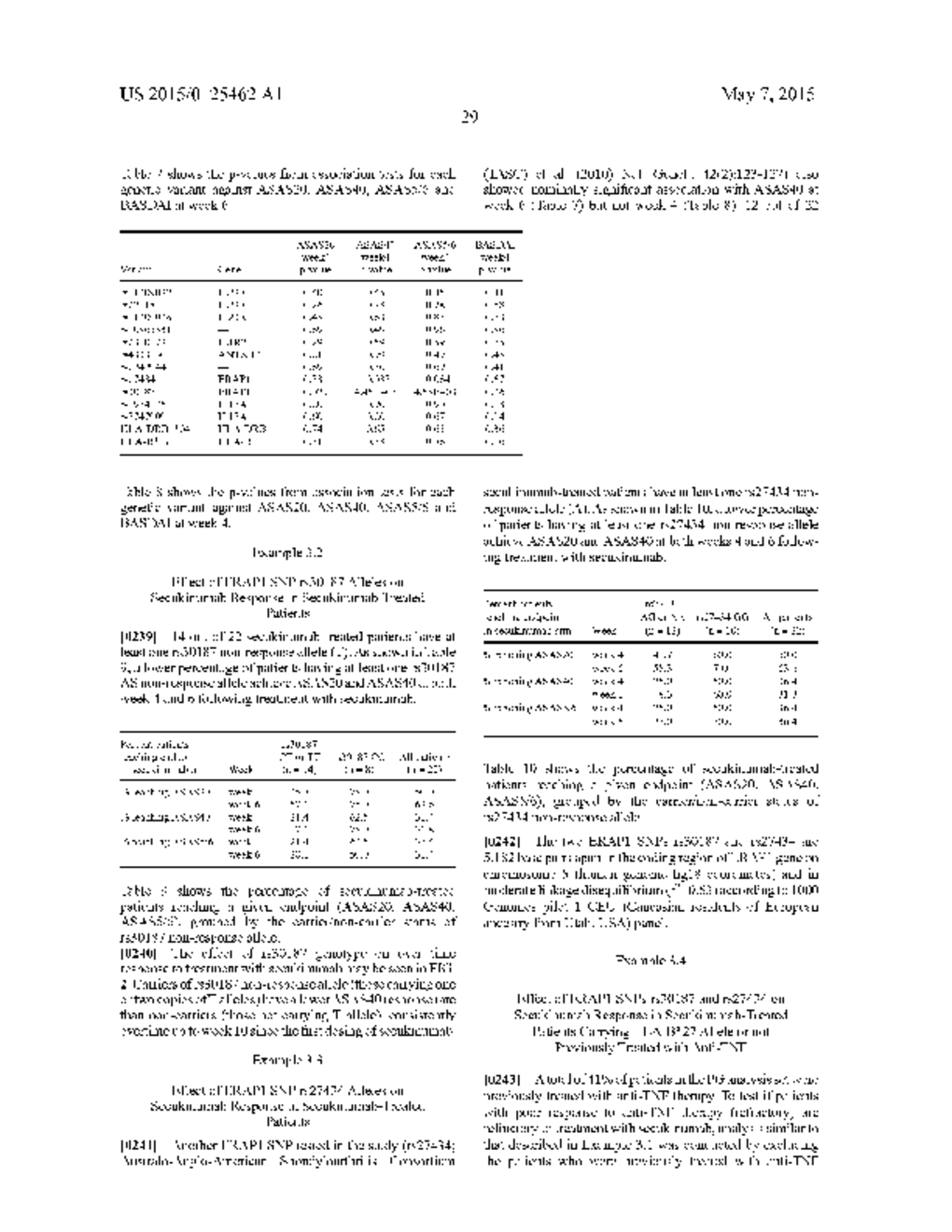 METHODS OF TREATING ANKYLOSING SPONDYLITIS USING IL-17 ANTAGONISTS - diagram, schematic, and image 34