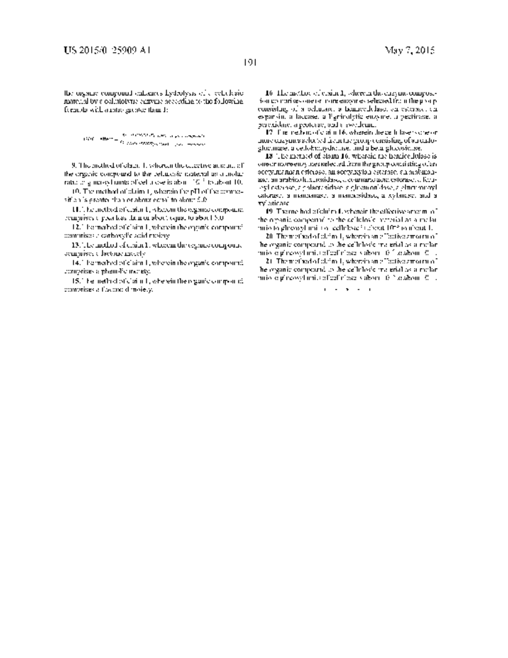 Compositions Comprising A Polypeptide Having Cellulolytic Enhancing     Activity And An Organic Compound And Uses Thereof - diagram, schematic, and image 212
