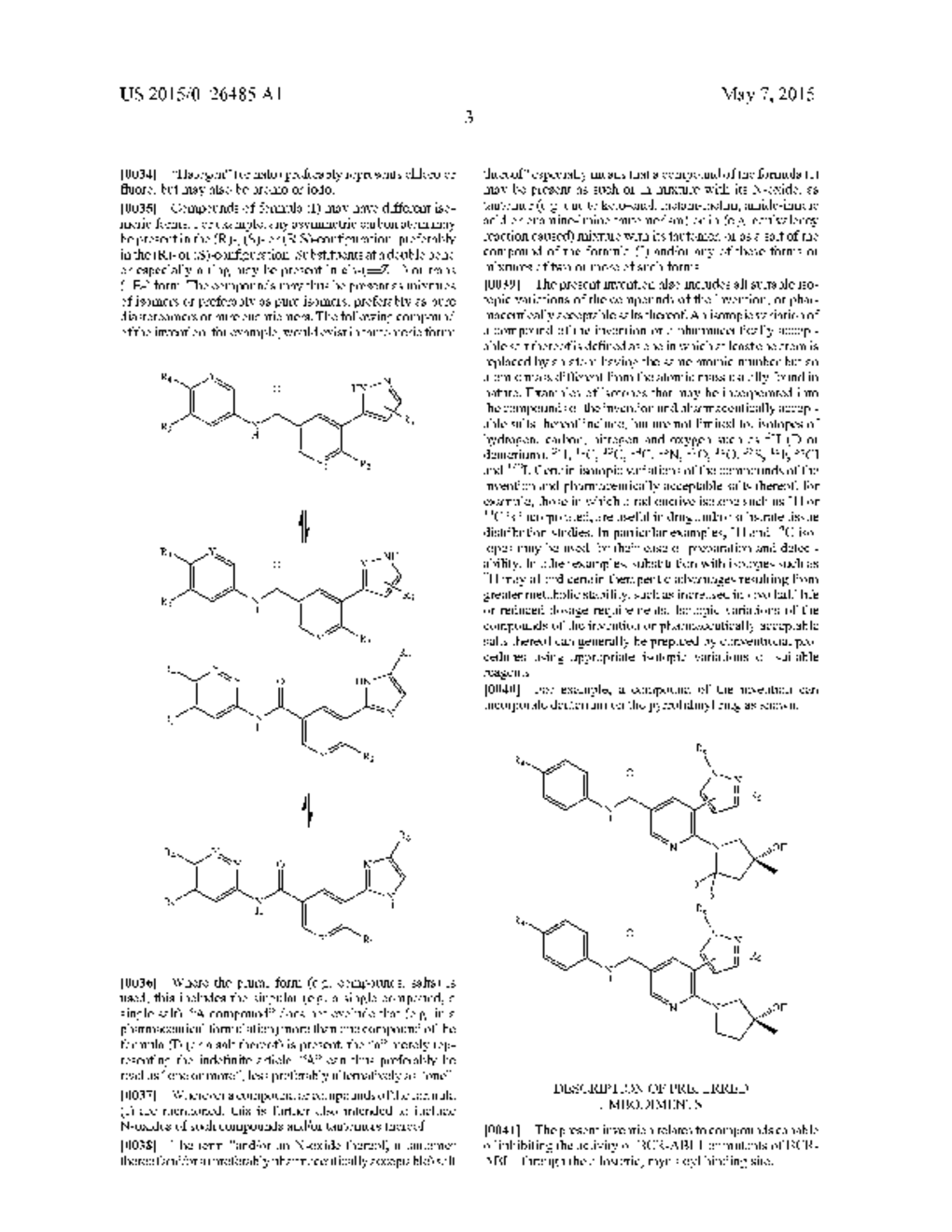 BENZAMIDE DERIVATIVES FOR INHIBITING THE ACTIVITY OF ABL1, ABL2 AND     BCR-ABL1 - diagram, schematic, and image 04