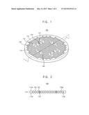 SHOWERHEAD AND APPARATUS FOR PROCESSING A SUBSTRATE INCLUDING THE SAME diagram and image