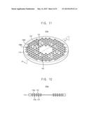 SHOWERHEAD AND APPARATUS FOR PROCESSING A SUBSTRATE INCLUDING THE SAME diagram and image