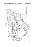 HEAD COVER STRUCTURE OF ENGINE AND SUSPENSION STRUCTURE THEREOF diagram and image