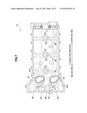 HEAD COVER STRUCTURE OF ENGINE AND SUSPENSION STRUCTURE THEREOF diagram and image