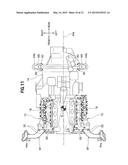 HEAD COVER STRUCTURE OF ENGINE AND SUSPENSION STRUCTURE THEREOF diagram and image