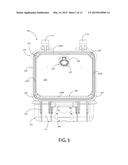 PORTABLE WELDING WIRE FEEDER WITH ON-BOARD TOOL BOX diagram and image