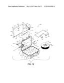 PORTABLE WELDING WIRE FEEDER WITH ON-BOARD TOOL BOX diagram and image