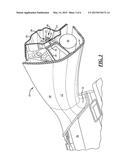 DOGHOUSE STRUCTURE WITH INTEGRATED TETHER STRAP diagram and image