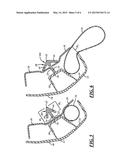 DOGHOUSE STRUCTURE WITH INTEGRATED TETHER STRAP diagram and image