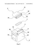 SEALING TYPE AUTOMOTIVE RELAY WITH A SAFETY DEVICE diagram and image