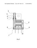 SEALING TYPE AUTOMOTIVE RELAY WITH A SAFETY DEVICE diagram and image