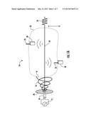 MICROCELLULAR COMMUNICATIONS ANTENNA AND ASSOCIATED METHODS diagram and image