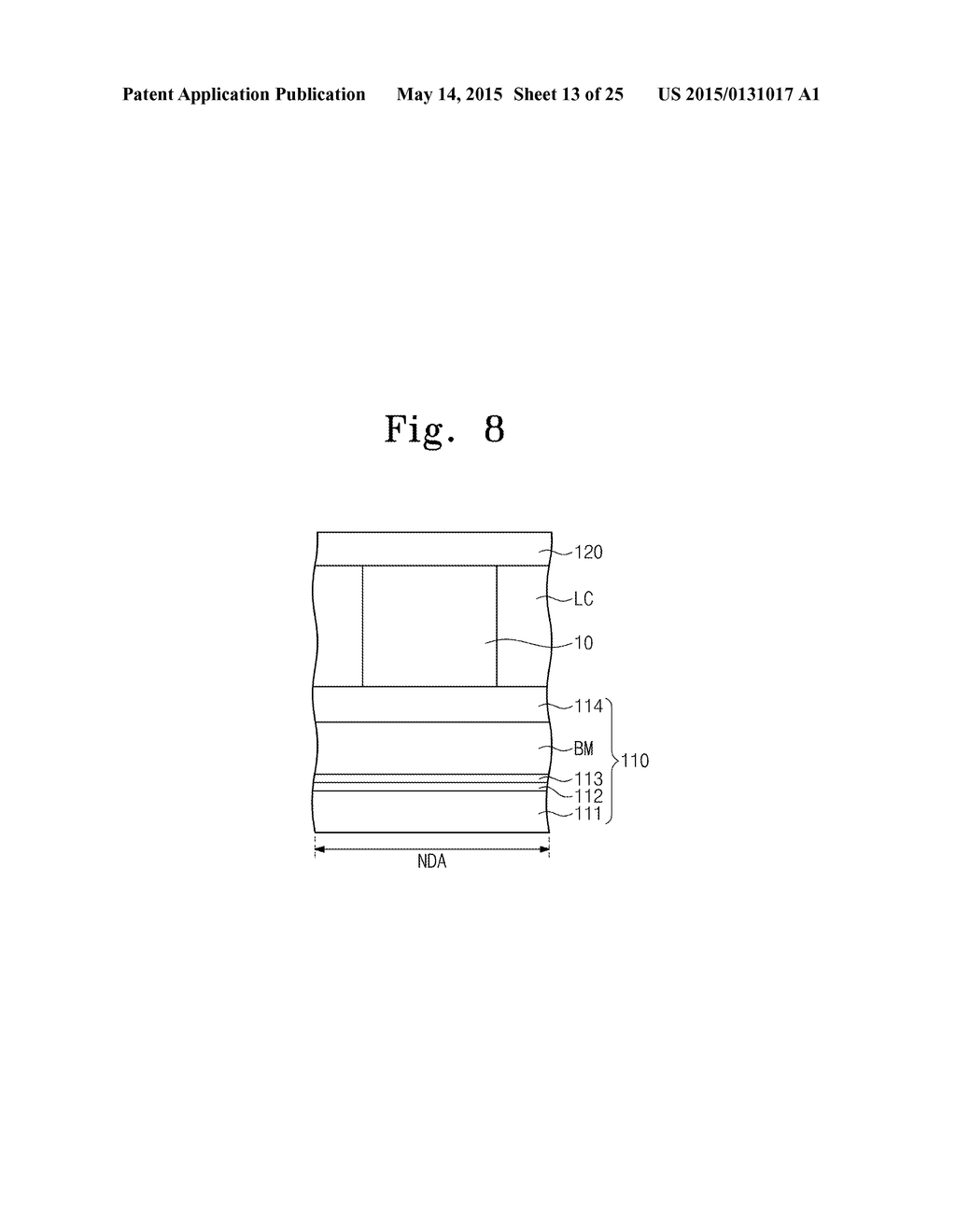 DISPLAY APPARATUS AND METHOD OF MANUFACTURING THE SAME - diagram, schematic, and image 14