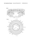 THRUST SLIDING BEARING AND COMBINATION MECHANISM OF THE THRUST SLIDING     BEARING AND A PISTON ROD diagram and image