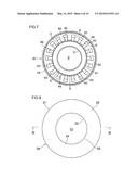 THRUST SLIDING BEARING AND COMBINATION MECHANISM OF THE THRUST SLIDING     BEARING AND A PISTON ROD diagram and image