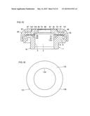 THRUST SLIDING BEARING AND COMBINATION MECHANISM OF THE THRUST SLIDING     BEARING AND A PISTON ROD diagram and image