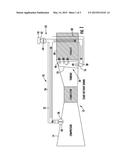 COOLING SYSTEM WITH COMPRESSOR BLEED AND AMBIENT AIR FOR GAS TURBINE     ENGINE diagram and image