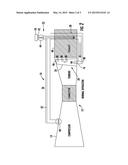 COOLING SYSTEM WITH COMPRESSOR BLEED AND AMBIENT AIR FOR GAS TURBINE     ENGINE diagram and image