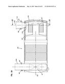 INTEGRATED EXHAUST TREATMENT DEVICE HAVING COMPACT CONFIGURATION diagram and image