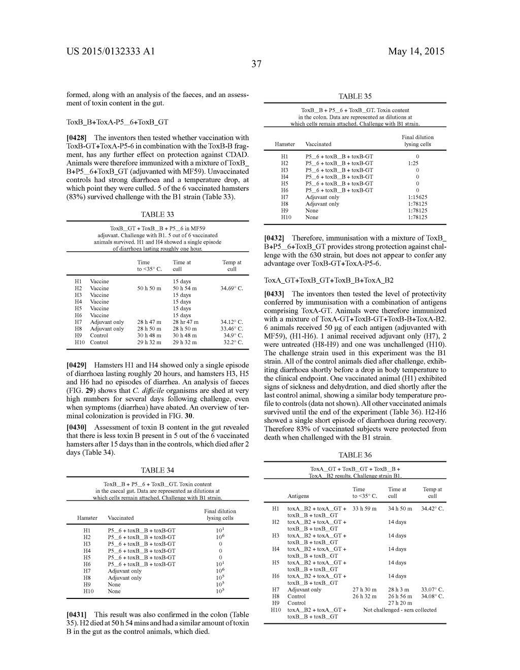 CLOSTRIDIUM DIFFICILE TOXIN-BASED VACCINE - diagram, schematic, and image 103