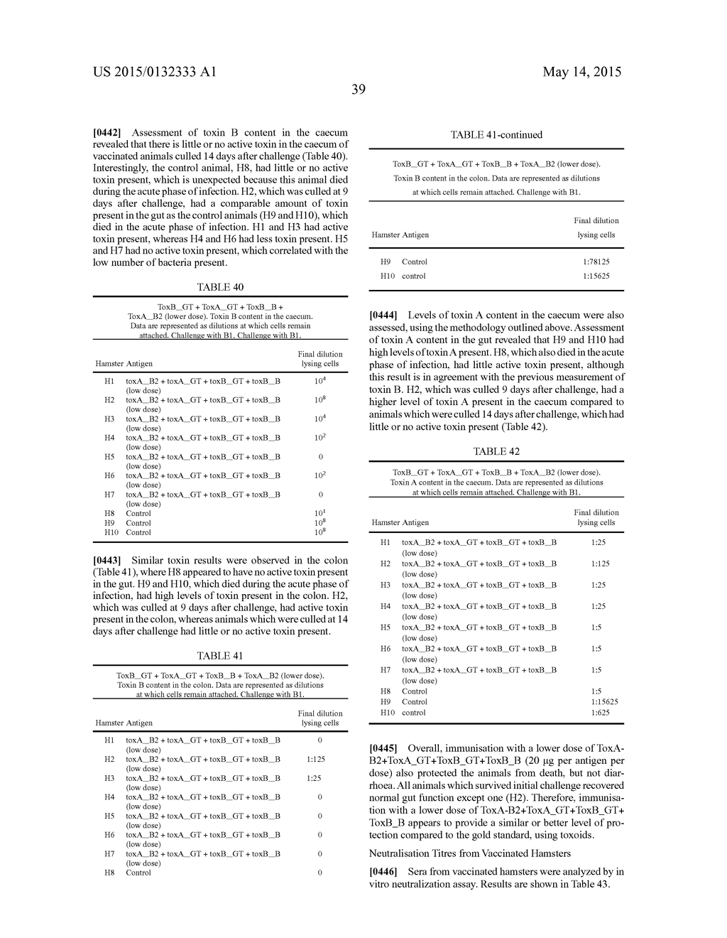 CLOSTRIDIUM DIFFICILE TOXIN-BASED VACCINE - diagram, schematic, and image 105