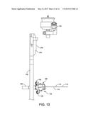 DISPENSING APPARATUS HAVING SUBSTRATE INVERTER SYSTEM AND CLAMPING SYSTEM,     AND METHOD FOR DISPENSING A VISCOUS MATERIAL ON A SUBSTRATE diagram and image