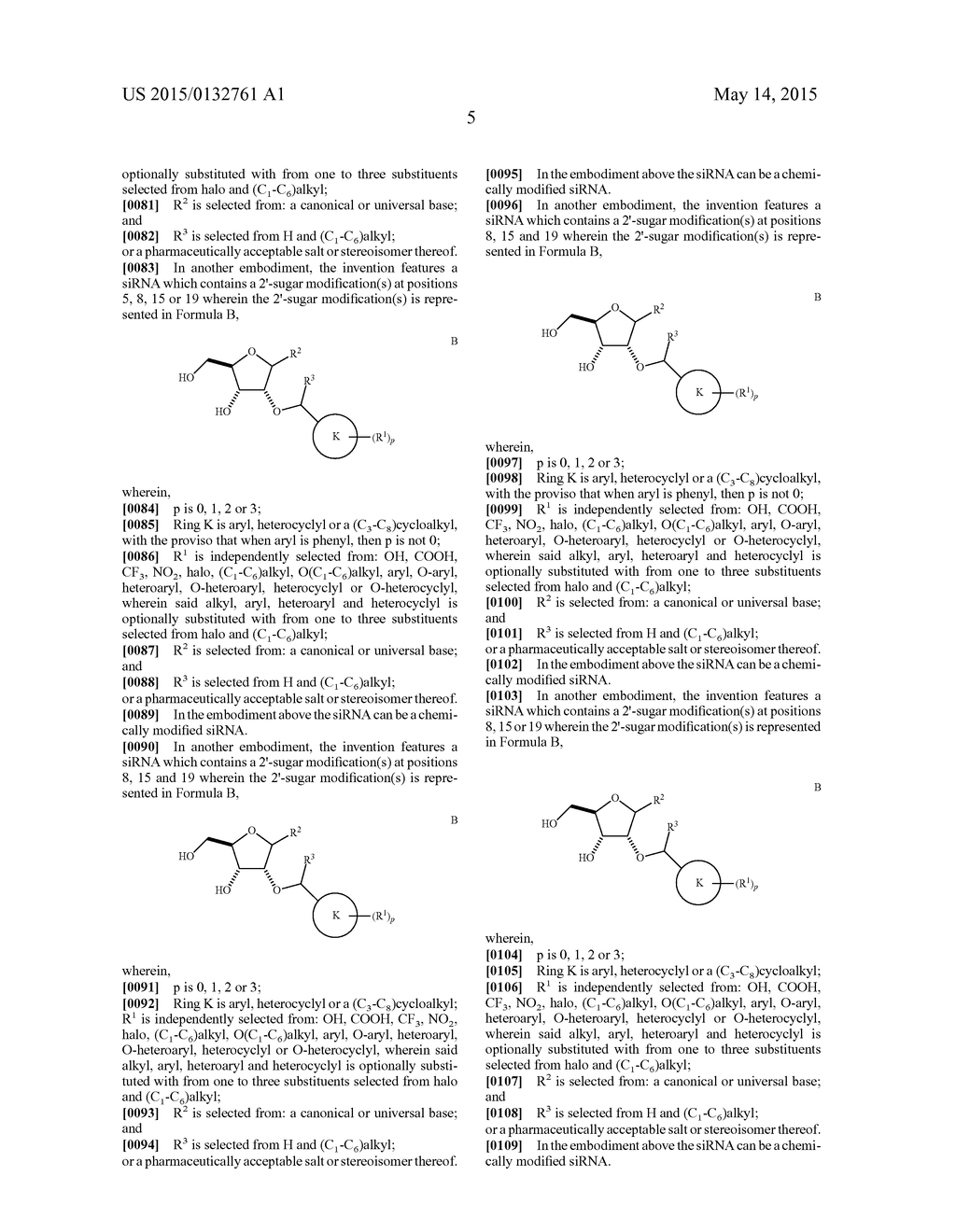 METHOD FOR RAPIDLY EVALUATING PERFORMANCE OF SHORT INTERFERING RNA WITH     NOVEL CHEMICAL MODIFICATIONS - diagram, schematic, and image 14