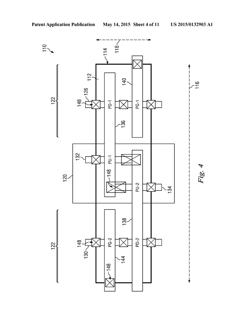 Structure and Method For SRAM Cell Circuit - diagram, schematic, and image 05