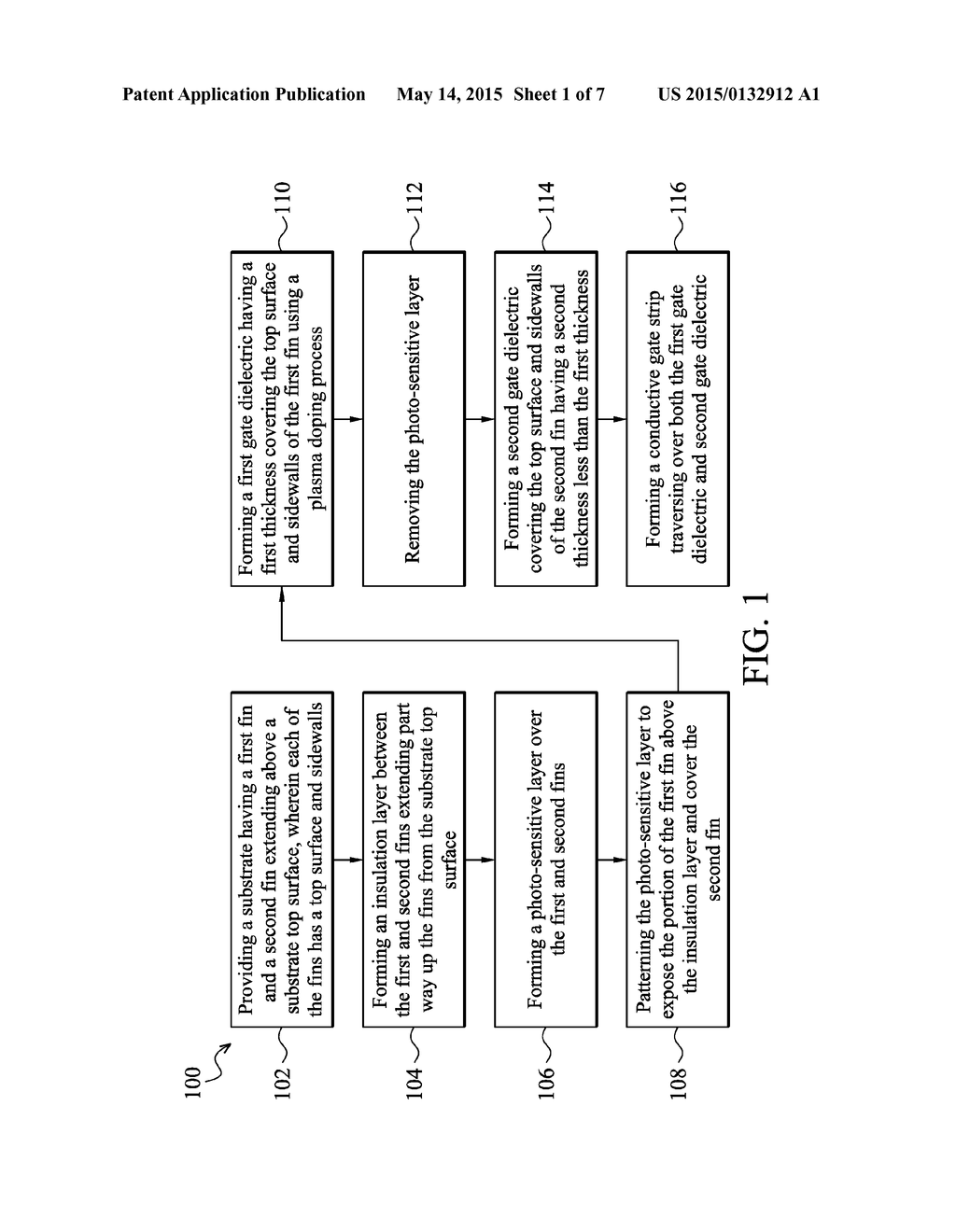 METHOD FOR FABRICATING FIN FIELD EFFECT TRANSISTORS - diagram, schematic, and image 02