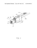 OPTICAL-ELECTRICAL CONNECTOR HAVING INPROVED HEAT SINK diagram and image