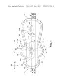 Absorbent Personal Care Articles having Longitudinally Oriented Layers in     Discrete Portions diagram and image