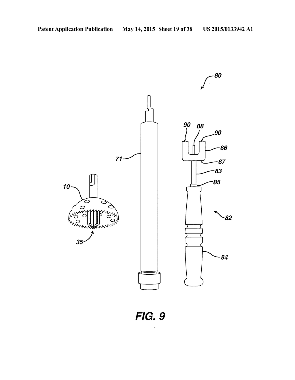 Arthroplasty Instruments and Associated Method - diagram, schematic, and image 20