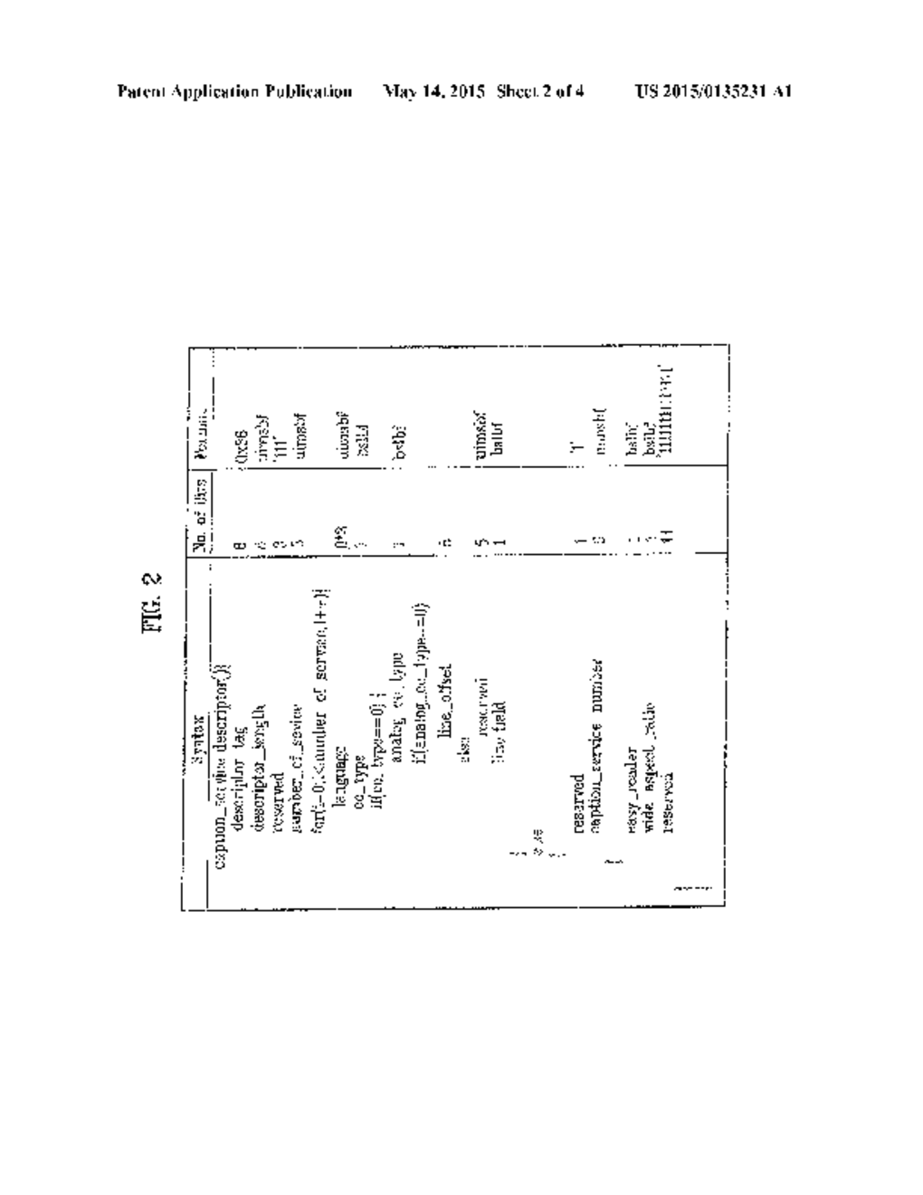 DIGITAL BROADCAST RECEIVER AND METHOD FOR PROCESSING CAPTION THEREOF - diagram, schematic, and image 03