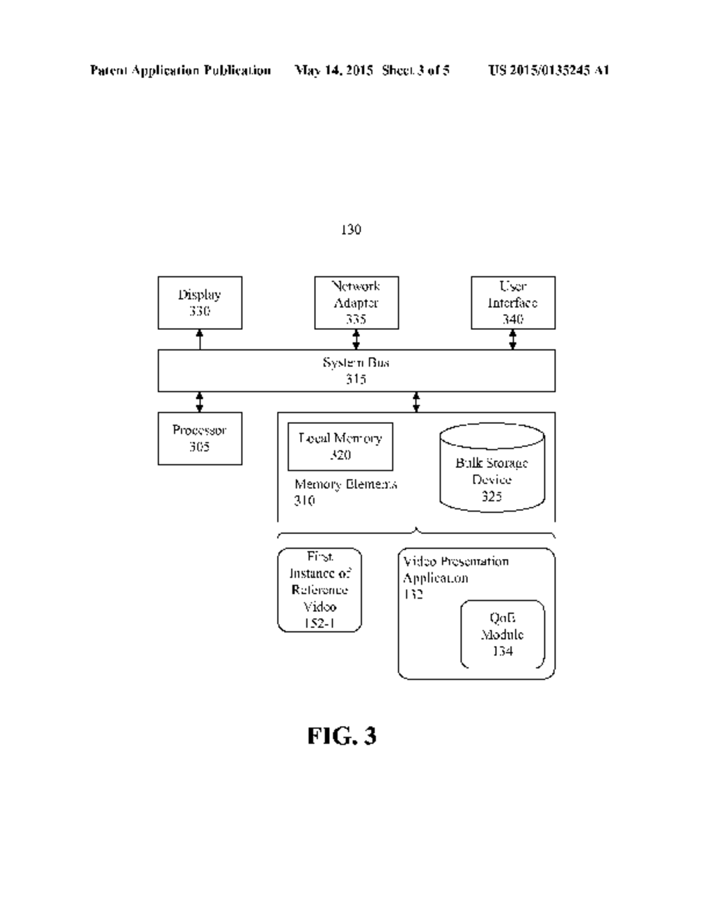 USE OF SIMULTANEOUSLY RECEIVED VIDEOS BY A SYSTEM TO GENERATE A QUALITY OF     EXPERIENCE VALUE - diagram, schematic, and image 04