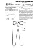 Pants and Similar Types with a Convenient Flap diagram and image