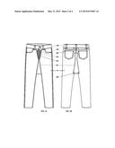 Pants and Similar Types with a Convenient Flap diagram and image