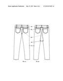 Pants and Similar Types with a Convenient Flap diagram and image