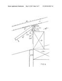 METHOD AND APPARATUS FOR INSERTING HURRICANE TIE-DOWNS OVER ROOF FRAMING     WITHOUT HAVING TO REMOVE SHEATHING diagram and image