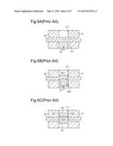 PRESSING METHOD AND PRESSING DEVICE FOR FORMING PUNCHED PIECE BY PUNCHING     METAL PLATE WITH DIE AND PUNCH diagram and image