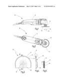 Saw Blade For An Oscillatingly Driven Saw diagram and image