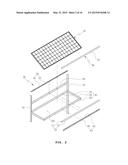 MULTISTAGE VERTICAL SOLAR MODULE HOLDER diagram and image