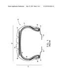 TIRE CONTAINING NOISE REDUCING FIBROUS LAYERS diagram and image