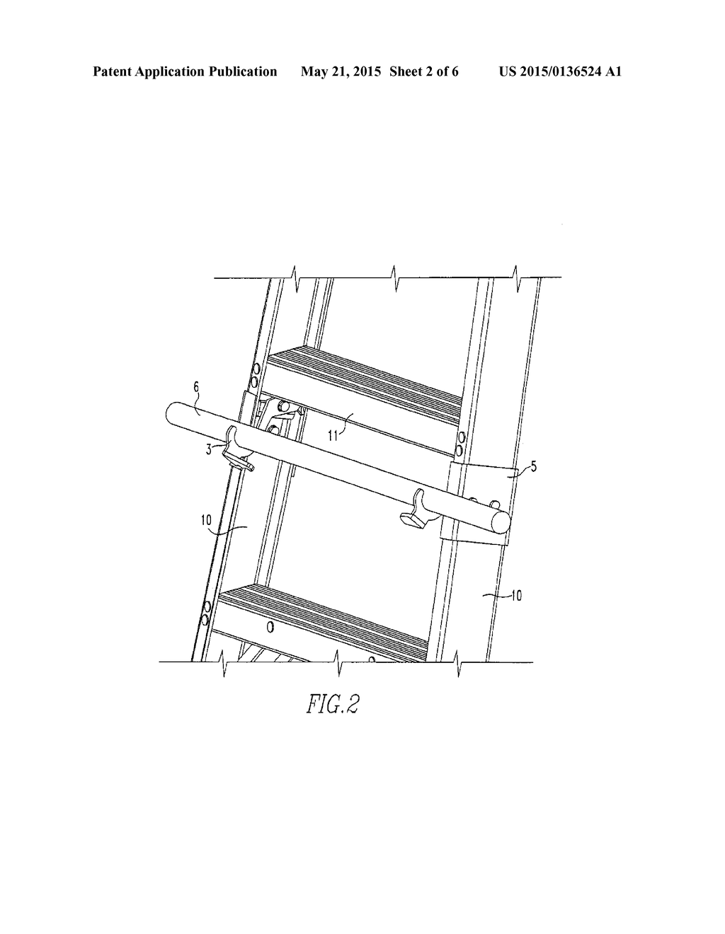 Electrician's Ladder and Method - diagram, schematic, and image 03